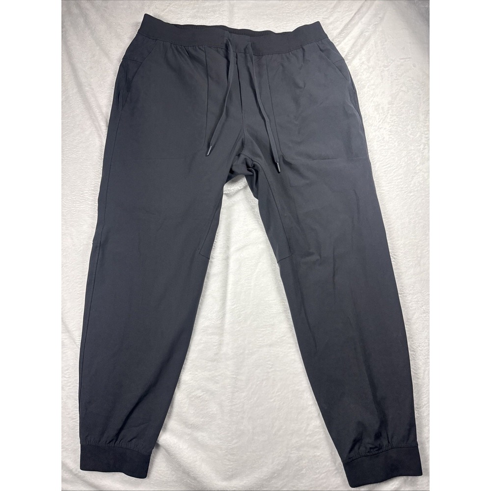 Lululemon Pants Men XXL Black ABC Joggers Performance Warpstreme Gym 38x30" 2XL